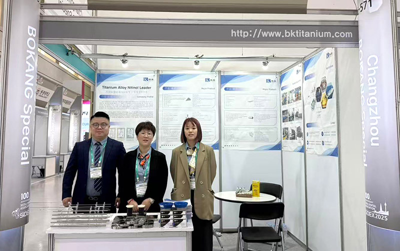 Bokang Titanium brilla en Sidex 2025-Booth C-571 ahora abierto a los visitantes